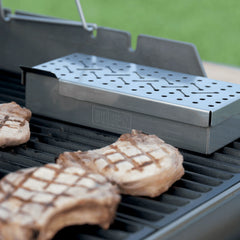 Smoker Box - Weber Q 200/2000 & larger gas grills