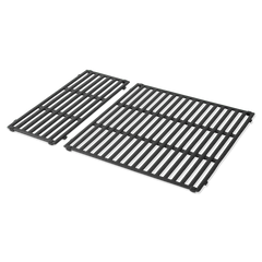 WEBER CRAFTED Porcelain-Enameled Cast-Iron Cooking Grates & Frame Kit – SPIRIT 300 series, SEARWOOD 600, & SMOKEFIRE EX4