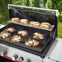 Dual-Level Warming Rack