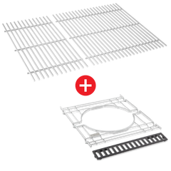 WEBER CRAFTED Stainless Steel Cooking Grates & Frame Kit - GENESIS 300 series