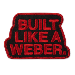 Limited Edition “Built Like a Weber” Patch