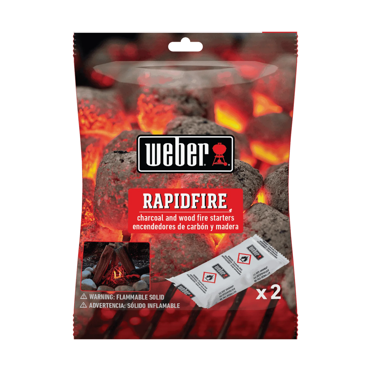 2 pc Rapidfire Fire Starters