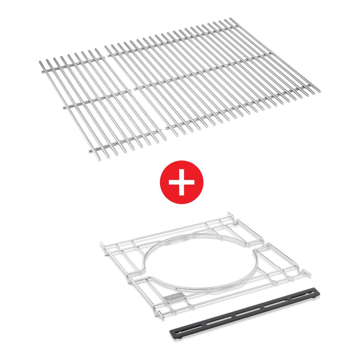 WEBER CRAFTED Stainless Steel Cooking Grates & Frame Kit  – SPIRIT 300 series, SEARWOOD 600, & SMOKEFIRE EX4