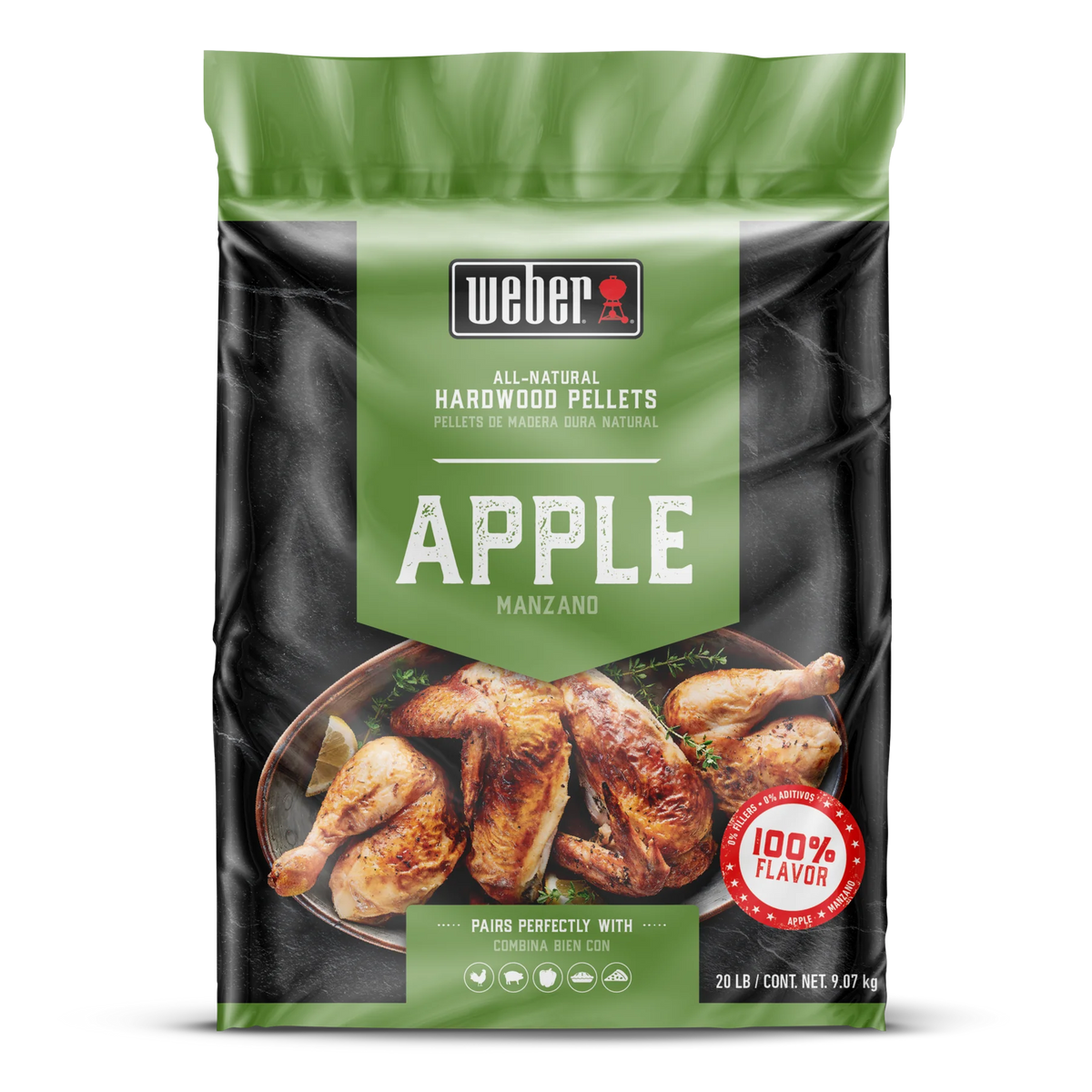 Apple All-Natural Hardwood Pellets