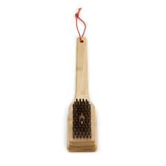 Grill Brush - 12” Bamboo