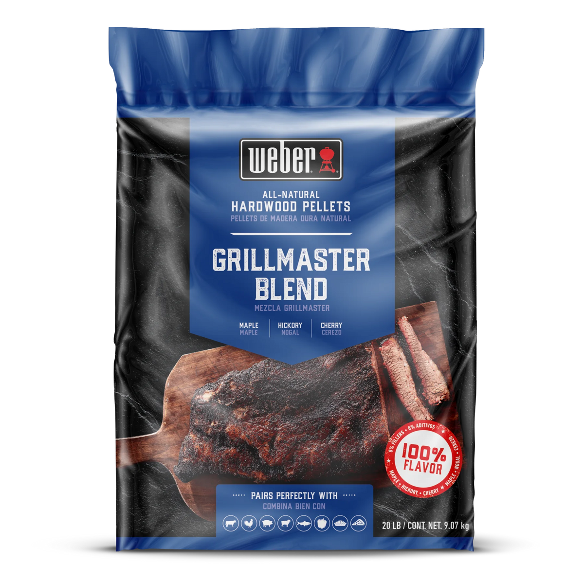 GrillMaster Blend All-Natural Hardwood Pellets